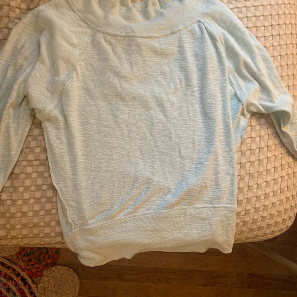 We The Free Soft green Cowl Neck Sweater